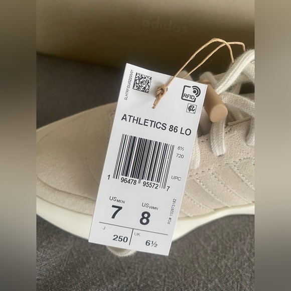 adidas x Fear of God Athletics '86 Low | Talc | size 7 men’s, size 8 women’s - Picture 3 of 5